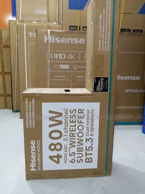 Hisense Soundbar 3.1 Channel 480W