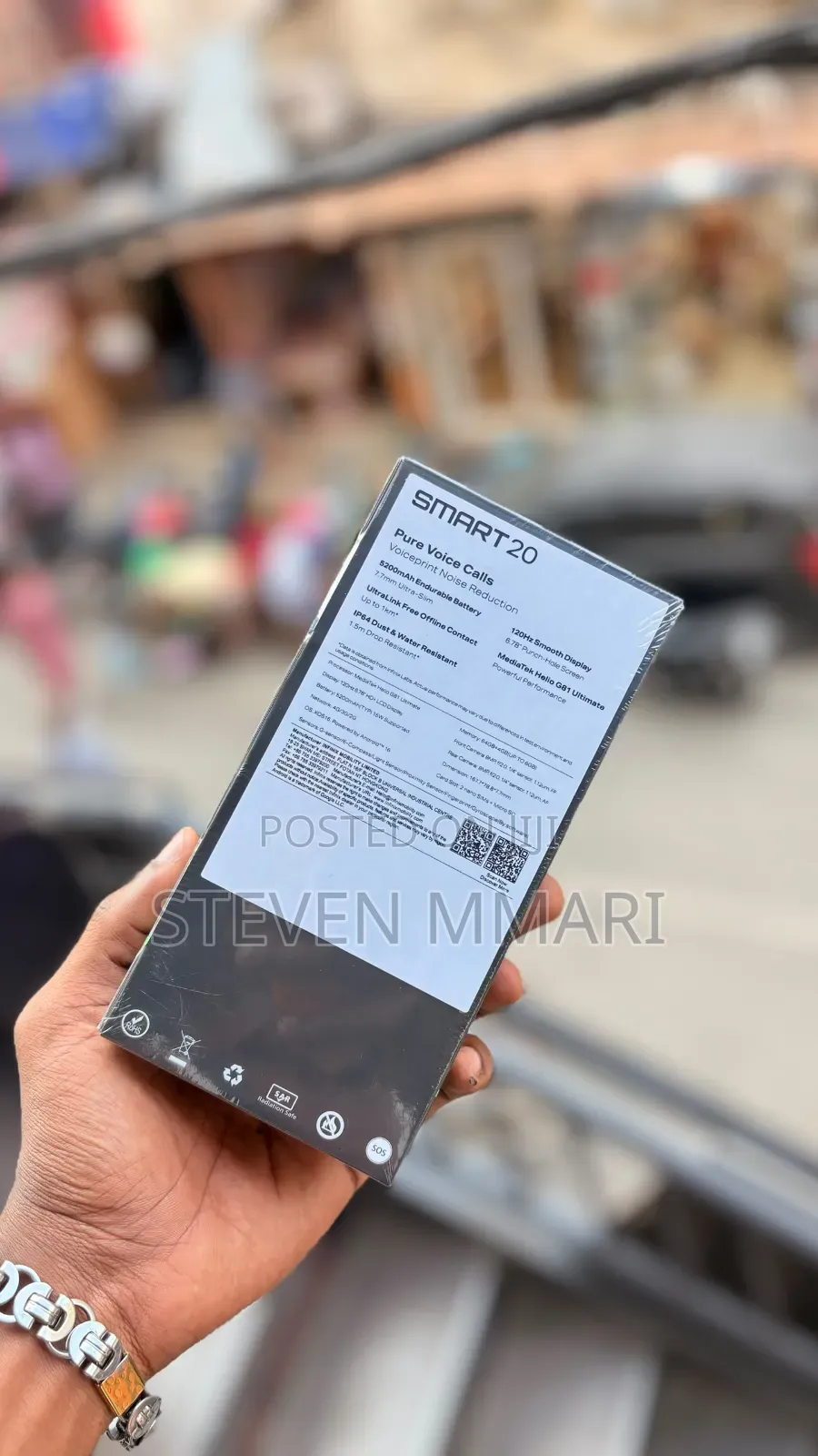New Infinix Smart 20 64 GB Orange
