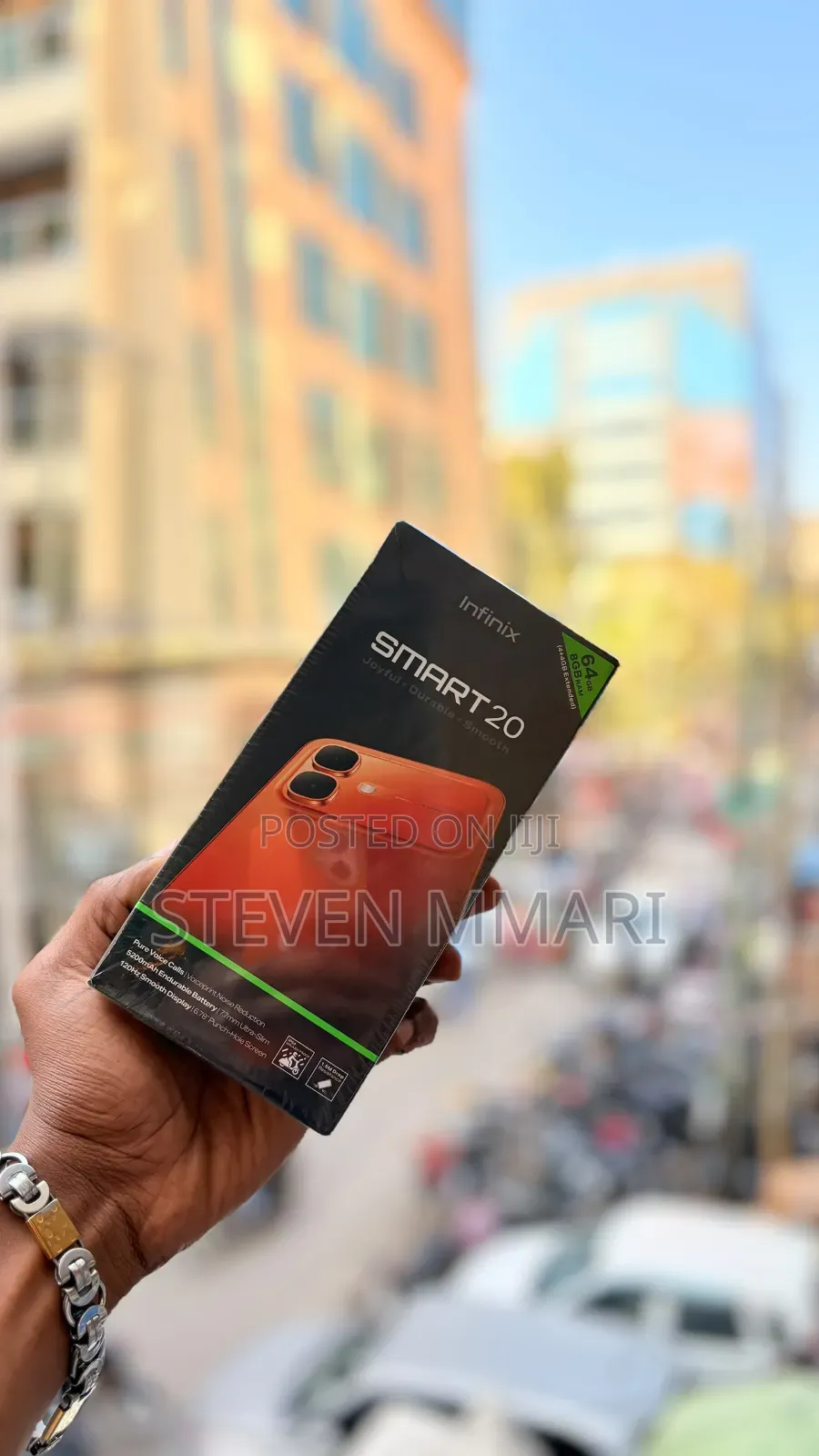 New Infinix Smart 20 128 GB Orange