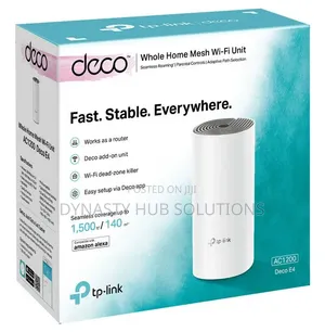 Deco E4(1-Pack) AC1200 Whole Home Mesh Wi-Fi Fi Unit
