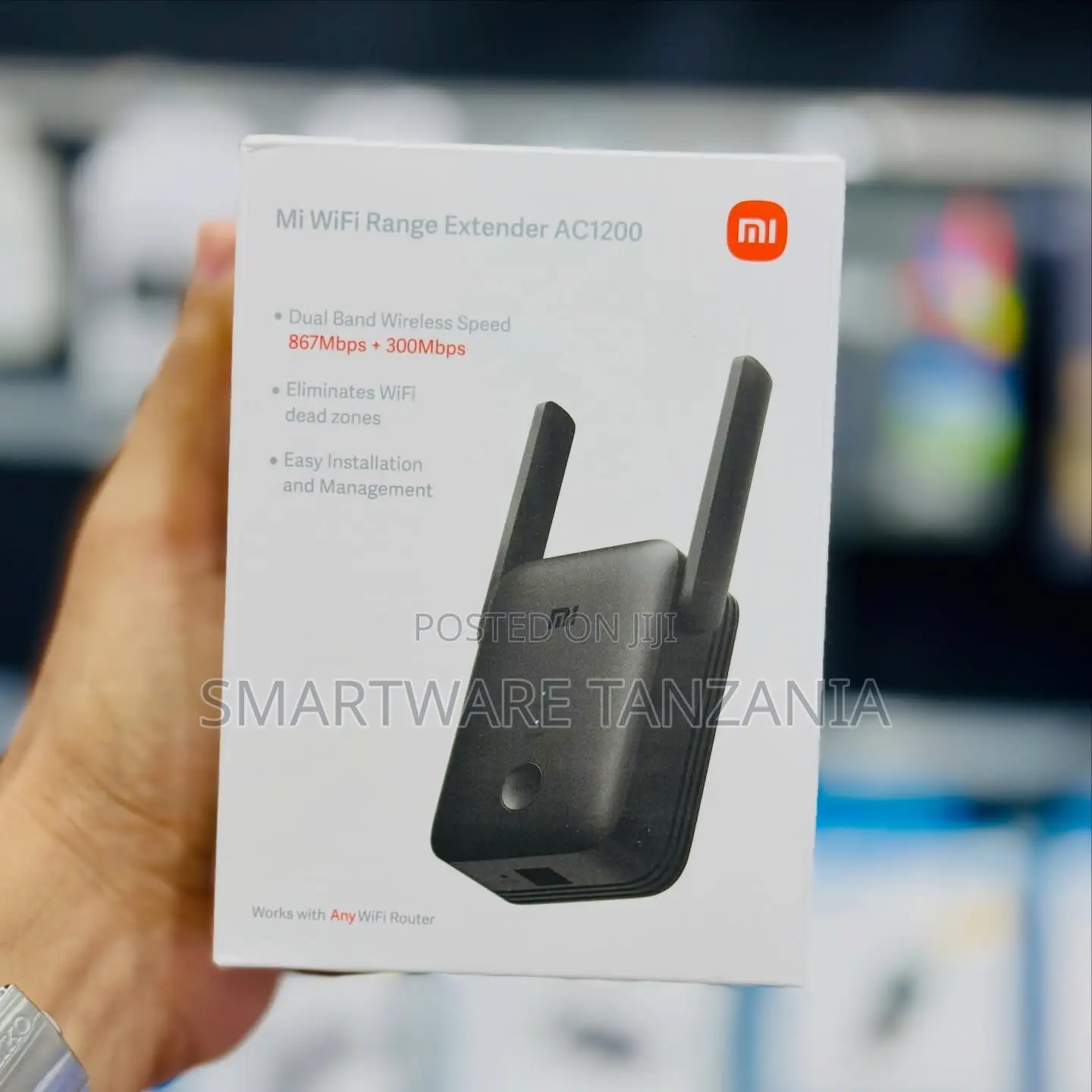 Mi WiFi Range Extender AC1200, Dual Band Wireless 867Mbps + 300Mbps