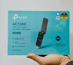 TP-Link AC1300 Wireless MU-MIMO USB Adapter, 400Mbps/867Mbps Speeds