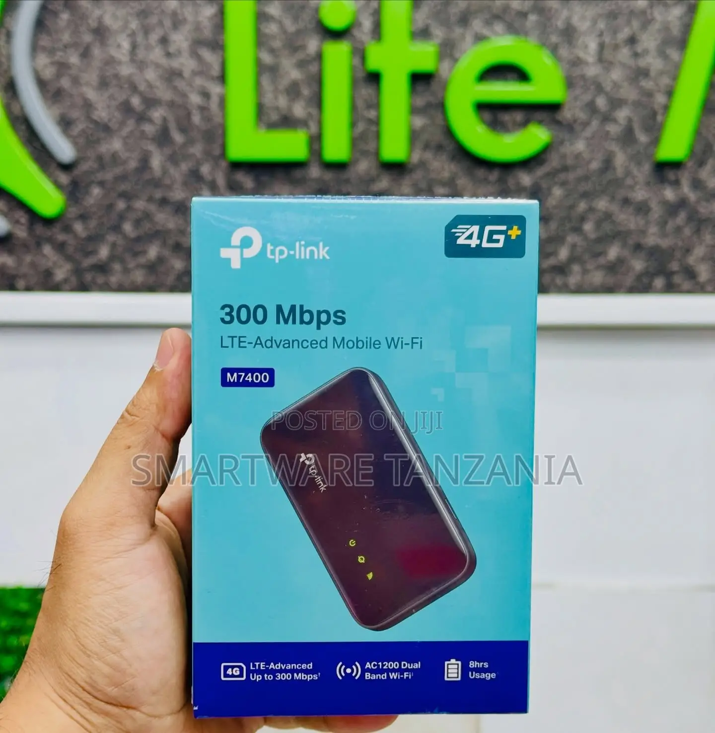 TP-Link M7400 LTE-Advanced Mobile Wi-Fi, 300 Mbps, AC1200 Dual Band