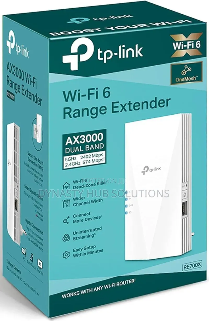 RE700X AX3000 Wi-Fi 6 Range Extender