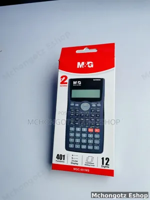 MGC-991MS Scientific Calculator (401 Functions, 2-Line Display)