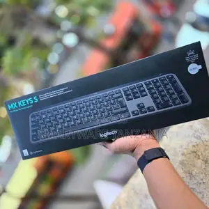 Logitech MX Keys S Wireless Keyboard, Bluetooth and USB Receiver