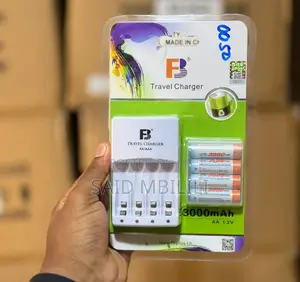 | Rechargable Battery AA With Charger