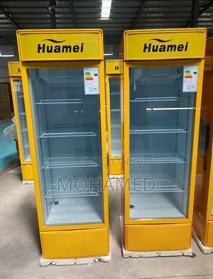  Huamei Showcase Fridge
 Capacity: 409 Litres