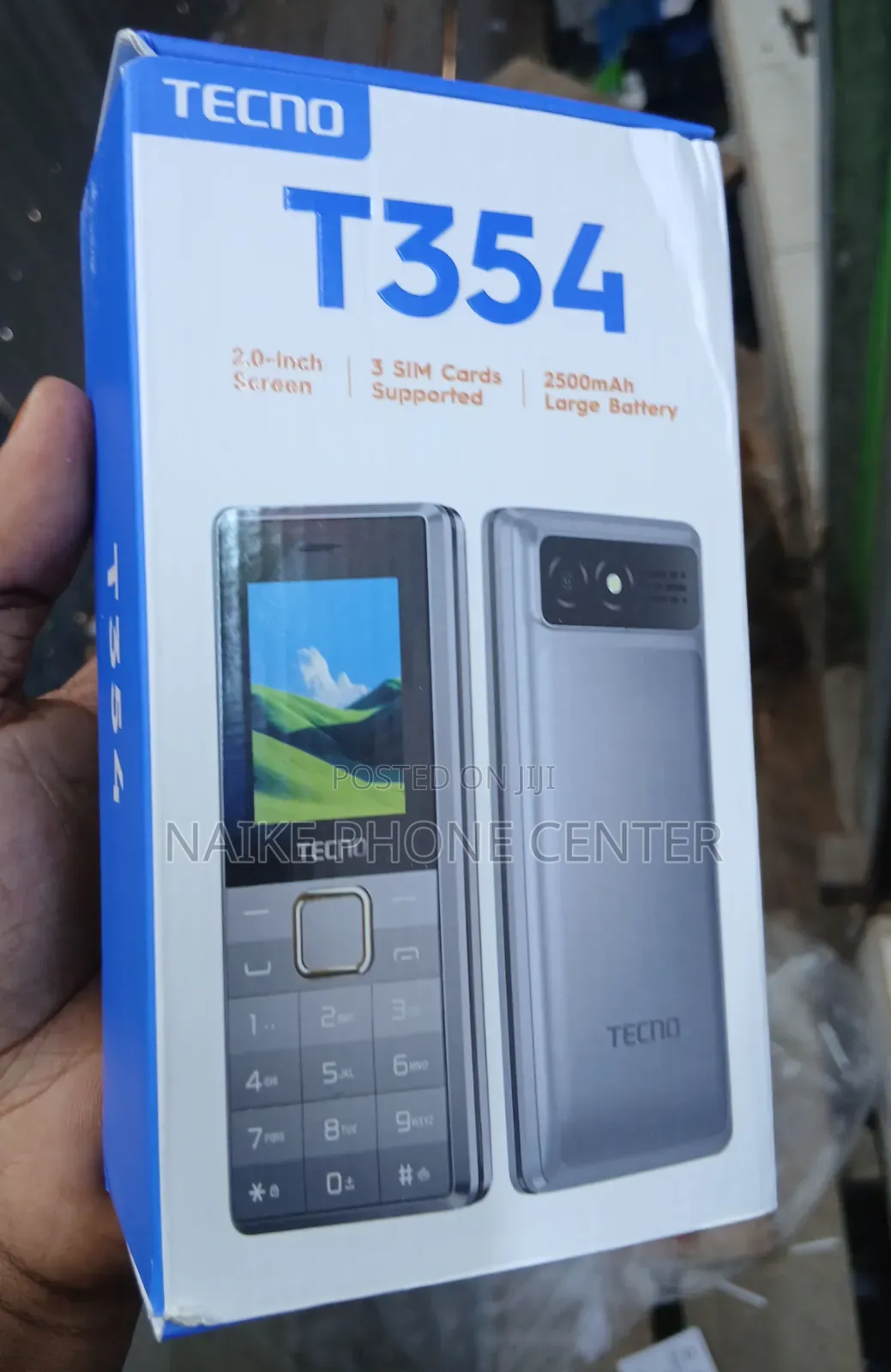 New Tecno T352 Black