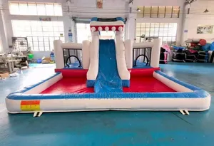 Jumping Castle - Bounce House Combo With Slide Splash Pool