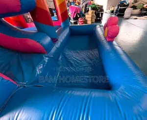 Jumping Castle - Bounce House Combo With Slide Splash Pool