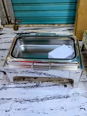 Silver Hydraulic Chafing Dish.