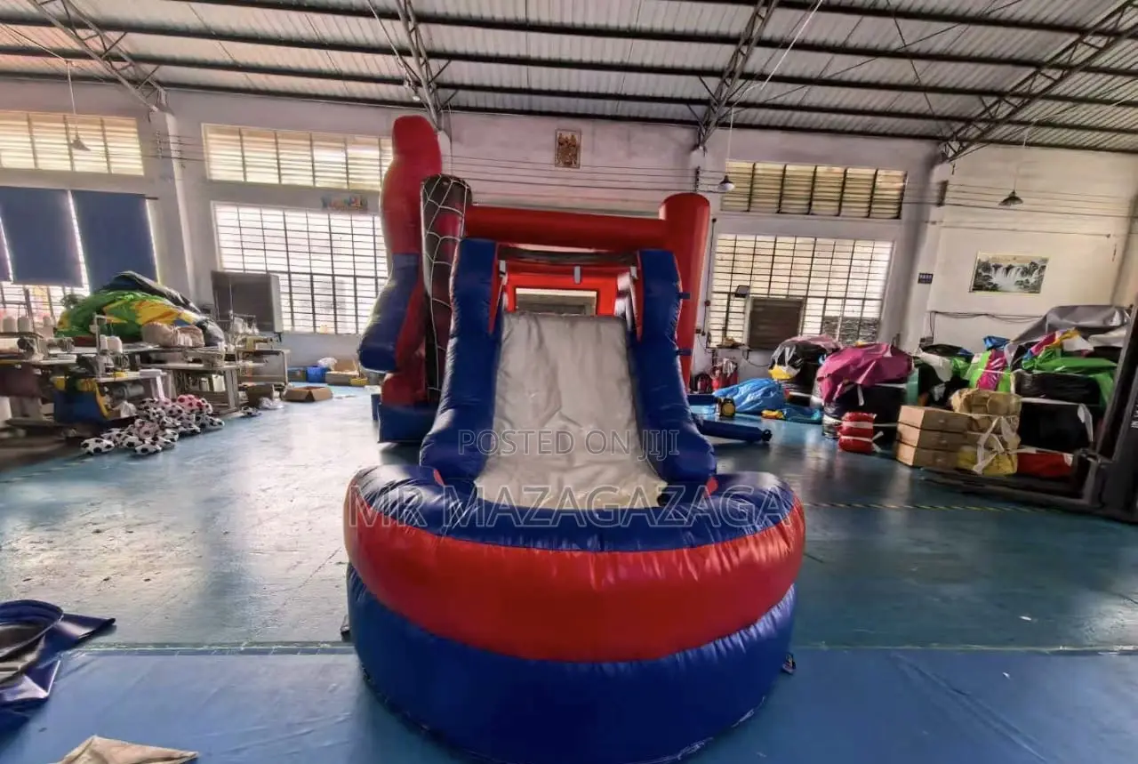 Spiderman Jumping Castle