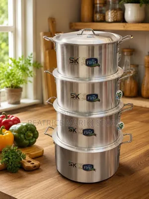 Sk Stanless Steel Sufuria