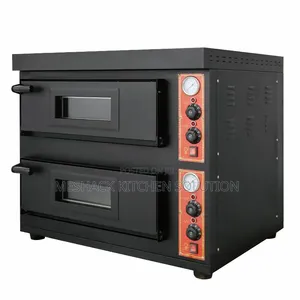2 Decks Commercial Electric Pizza Oven