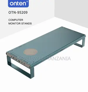 Onten OTN-95209 Computer Monitor Stand, USB Ports and Wireless Charger