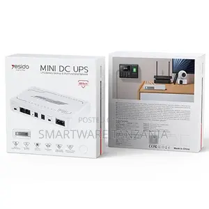 Yesido Mini DC UPS Battery Backup for Network Devices, 12V, 2A Output