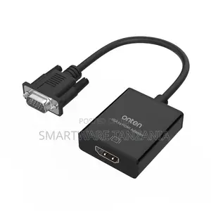 Onten VGA to HDMI Adapter With Audio Support, 1920x1080p Resolution