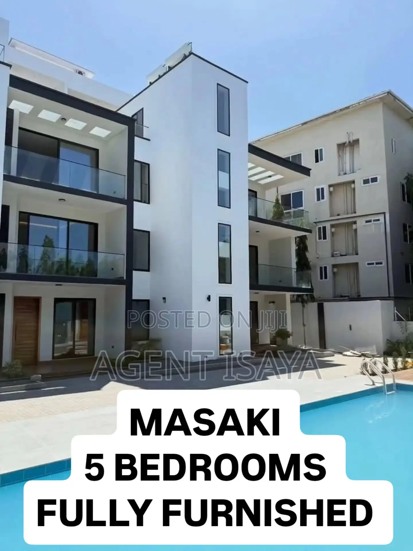 Furnished 5bdrm Apartment in Masaki for rent