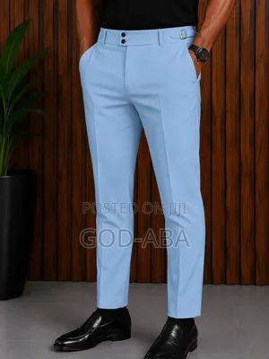 Navy Light Blue //trousers