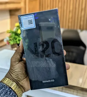 New Samsung Galaxy Note 20 5G 256 GB Black