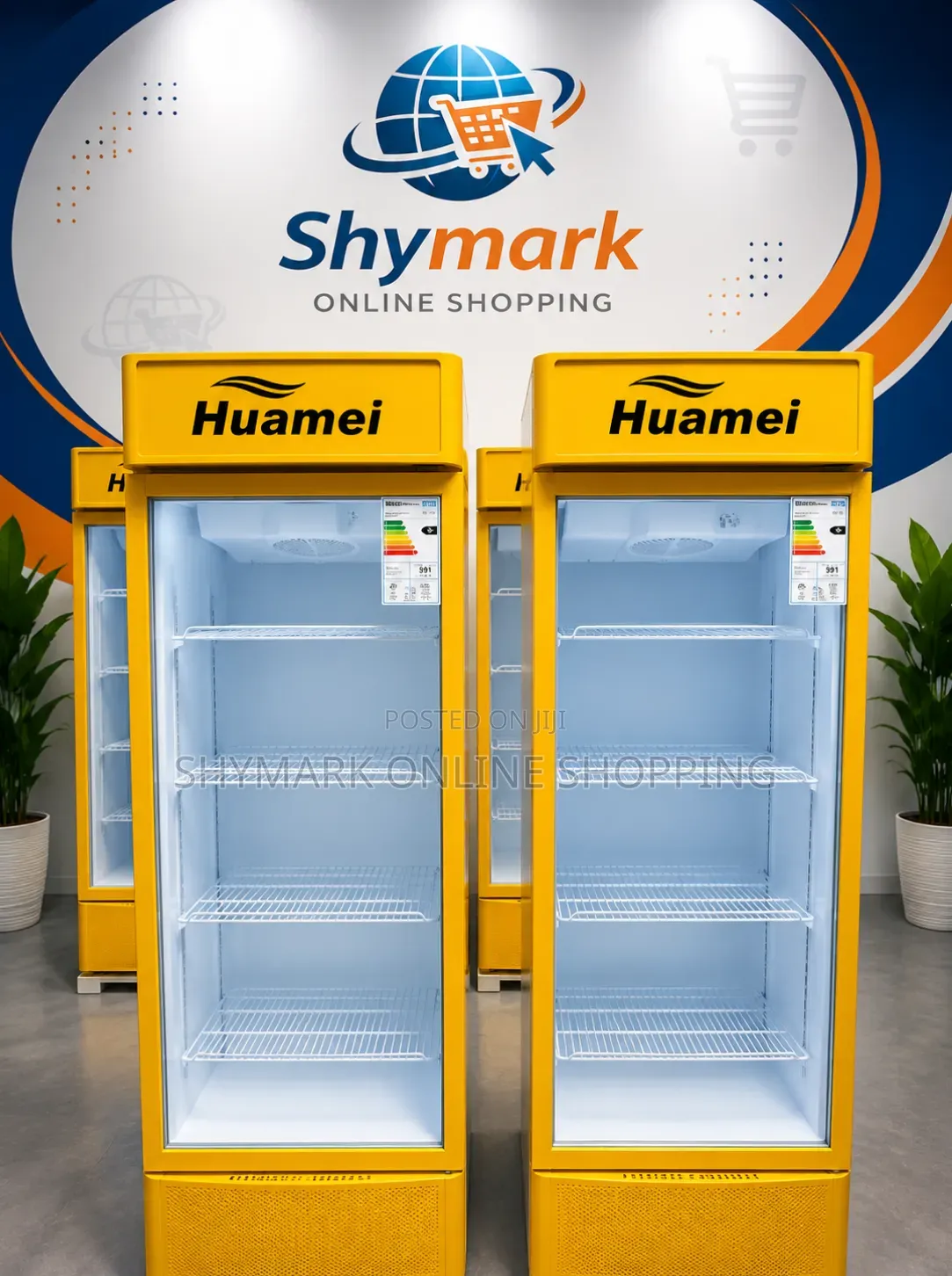 Huamei Showcase Fridge 409L (Model: LC-409L)