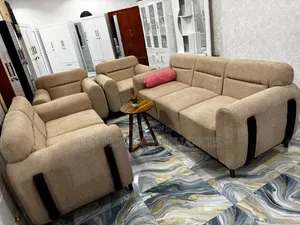 Sofa Luxury Fiber Color Brown