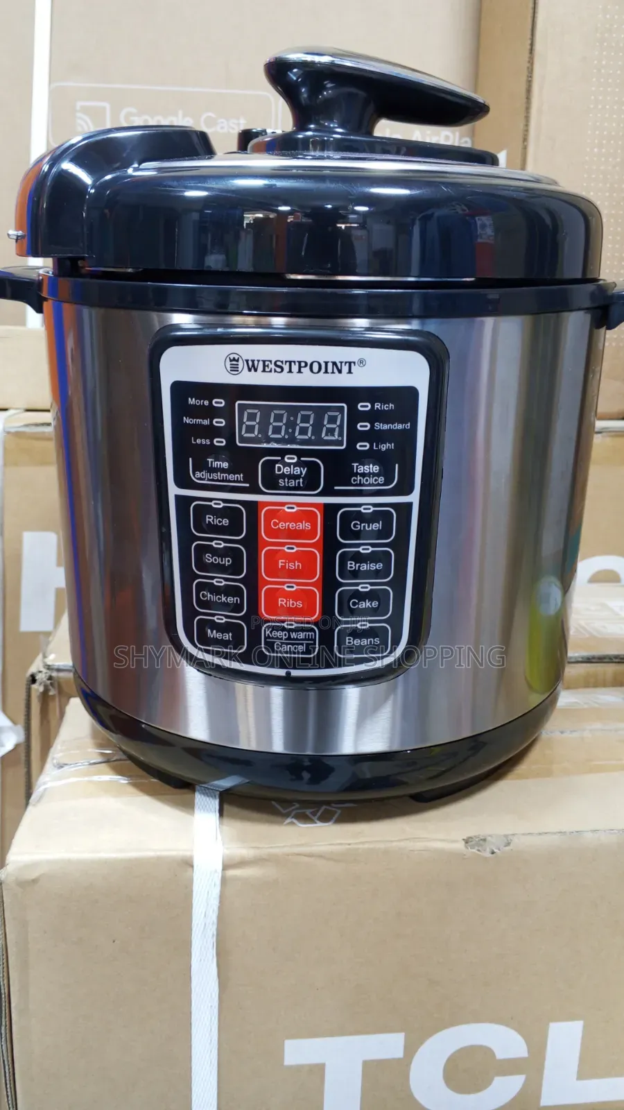 Westpoint Deluxe Electric Pressure Cooker (Model: WPCR-61020.ID)