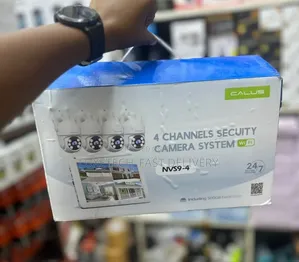 Calus 4 Channel WiFi CCTV Security Camera System – 10" Monitor NVR Kit