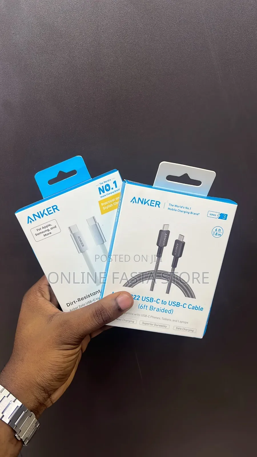 Anker Cable Type C to C Type C to Lightining