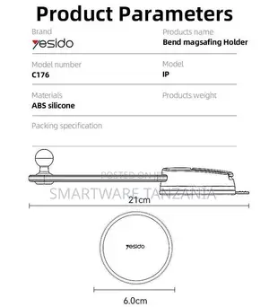 Yesido C159 Car Holder Suction Cup With 360-Degree Rotation for Phones