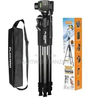 PLOKAMA PK 9930 Tripod 150 CM: Camera Camcorder Stand for Photography