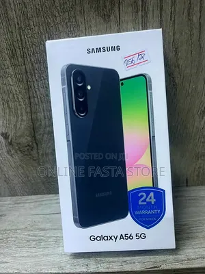 New Samsung Galaxy A56 256 GB Black
