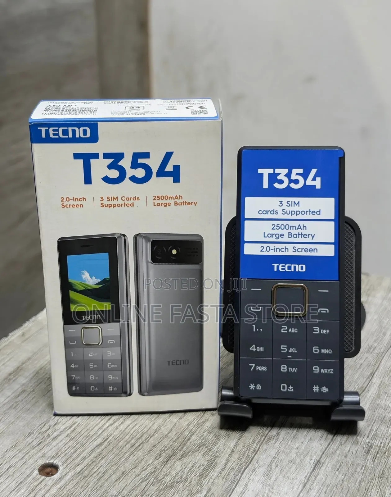 New Tecno T353 Black