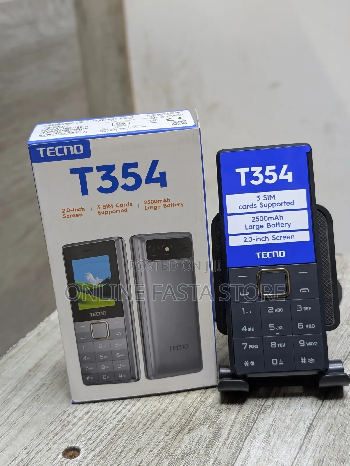 New Tecno T353 Black