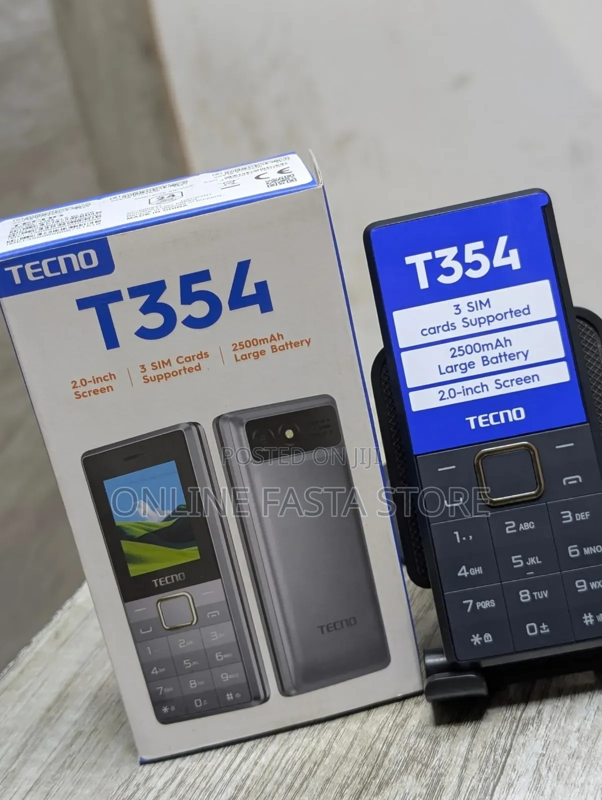 New Tecno T353 Black