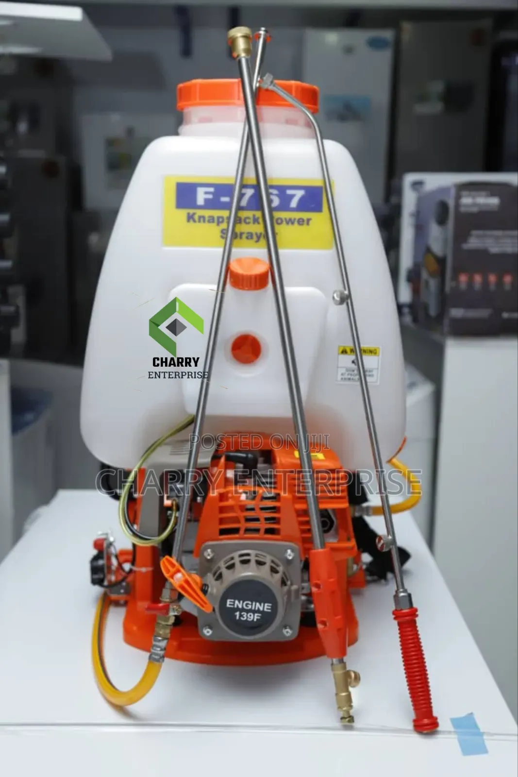 2 Stroke Agricultural KnapSack POWER SPRAYER Gasoline Engine 25L Tank