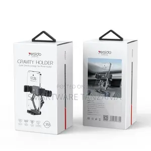 Yesido Gravity Holder Car Phone Mount, for 4-7 Inch Devices