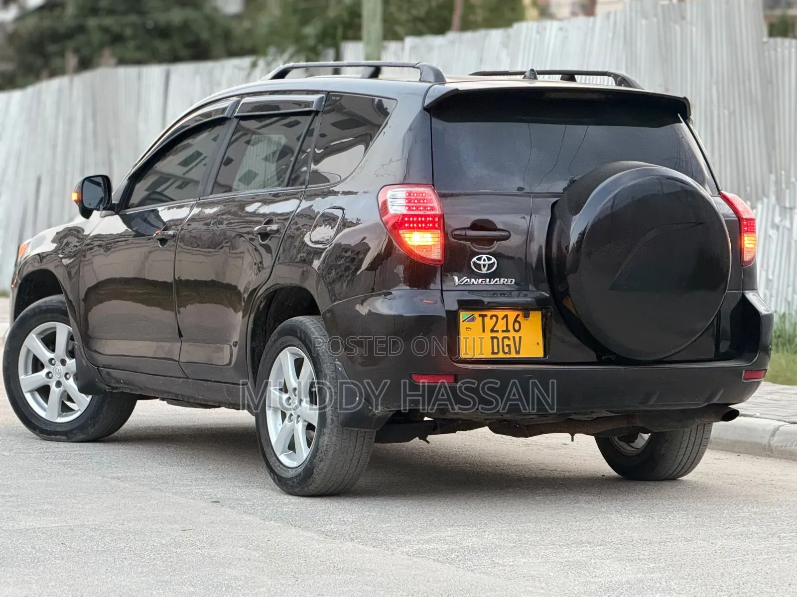 Toyota Vanguard 2008 Black