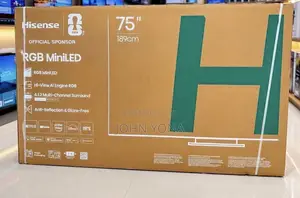 Hisense RGB MinLED TV INCH 75 Model 75UR9S