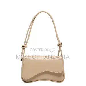 Beige Commuter Saddle Bag