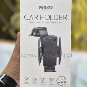 Yesido Adjustable Car Holder With Suction Cup Design for Easy Mounting