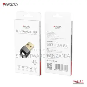 Yesido USB Transmitter 2.4GHz Wireless Adapter for Computers Laptops