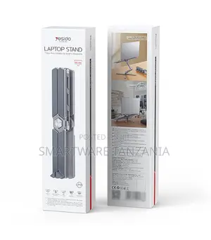 Yesido Laptop Stand, Three-Axis Foldable, Height Adjustable Design