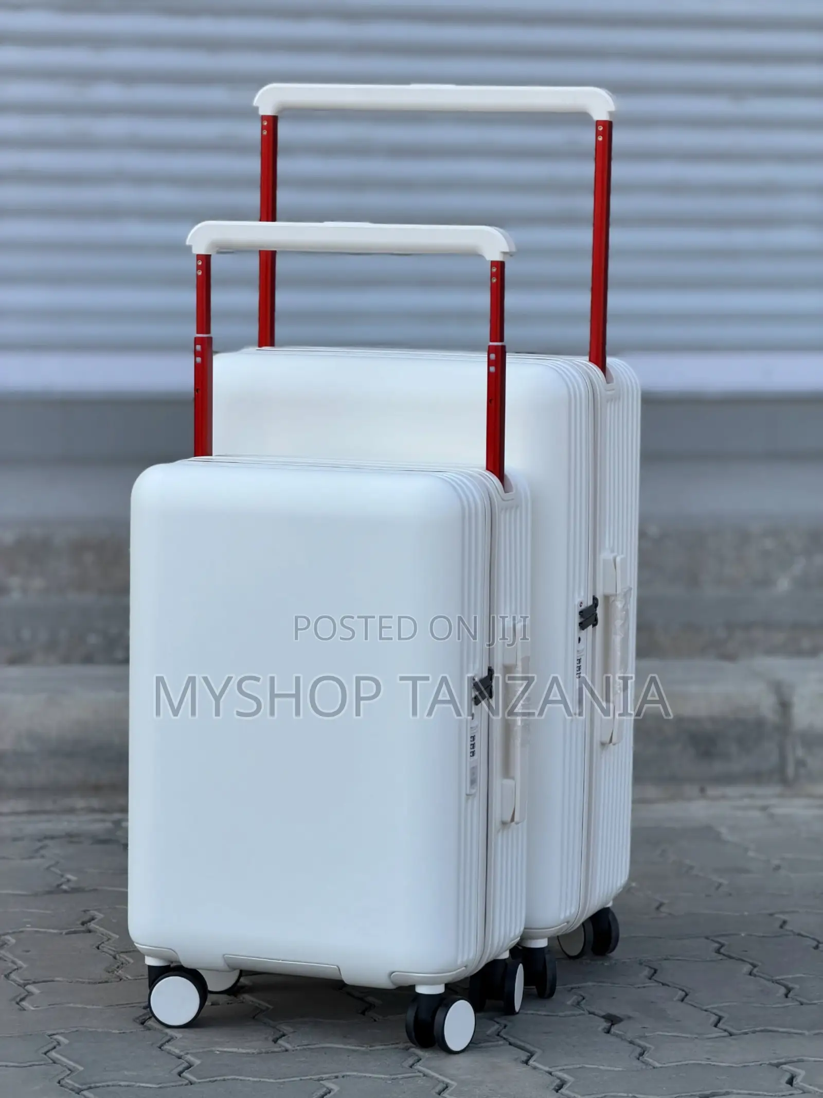 Mixi Brand Wide-Handle Hardshell Suitcases
