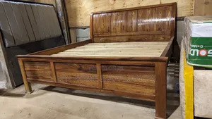 Bed 6/6 Mbao Mninga Color Brown