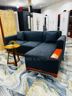 Sofa L Shape Color Blue With High Quality