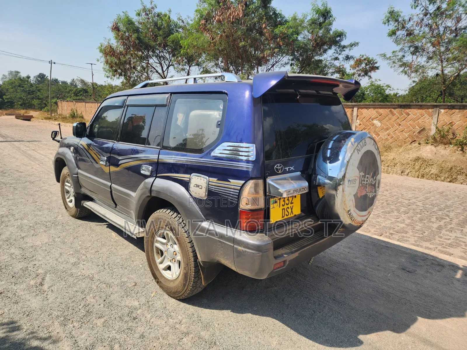 Toyota Land Cruiser Prado 2003 Blue