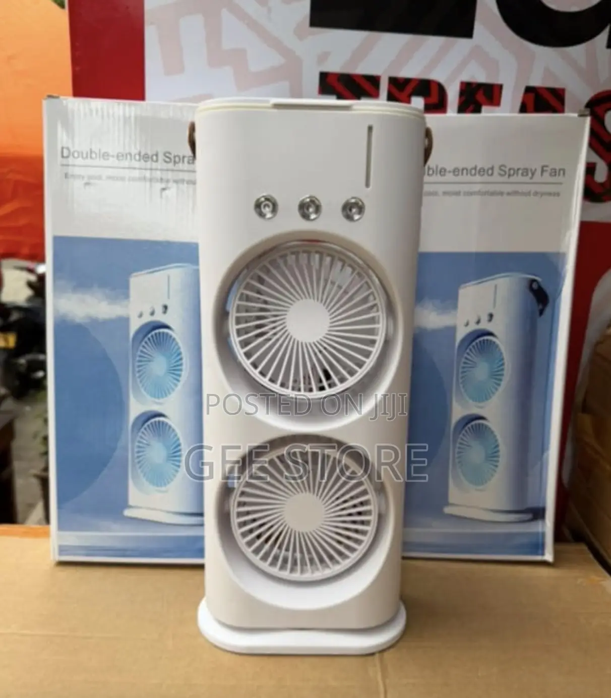 Double Ended Spray Fan