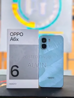 New Oppo A6x 128 GB Blue